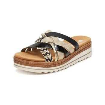 Dámské pantofle Nazouváky Remonte D0Q50-02 Zlatá 37