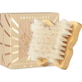 Masážní přístroj CRYSTALLOVE Masážní kartáč na obličej a dekolt BUTTERFLY - CESTOVNÍ VELIKOST