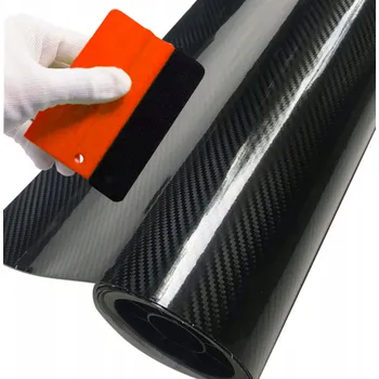 Polep vozidla Fólie Carbon Karbonová 5D Černá Lesklá Fólie na Kola Prahy Notebook Auto