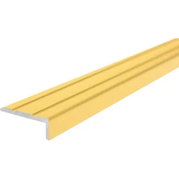 ukončovací lišta Profilteam schodová lišta samolepící 25x10x1200 Zlatá E00