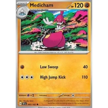 Volný čas Pokémon TEF 083/162 Medicham - Temporal Forces Stav: Near Mint, Verze: NORMAL