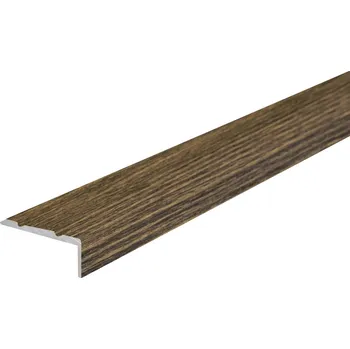 Podlahová lišta Profilteam schodová lišta samolepící 25x10x2700 Wenge P02