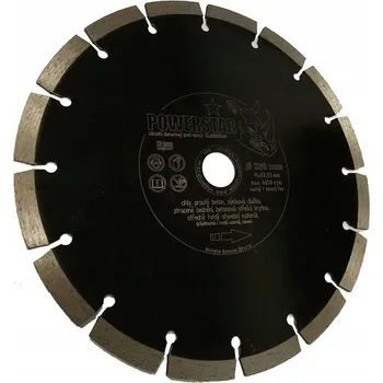 Řezný kotouč GENT POWERSTAR diamantový kotouč 230mm/22,2mm G2 měkčí až středně tvrdý sta