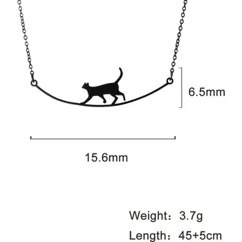 Náhrdelník Náhrdelník s tlapkou z oceli | Dámský šperk - J-Black
