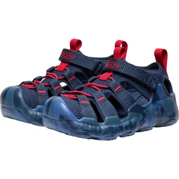 Chlapecké sandály sandále dětské KEEN HYPERPORT H2 CHILDREN naval academy/red carpet - 29