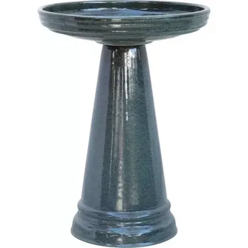 Pro ptáka Pítko na noze BATHROS, pro ptáčky, MRAZUVZDORNÉ, pr.47x54cm, metalová zelená|Evergreen Fog|Ego Dekor