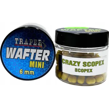 Boilies Činky Traper Mini Wafters 6mm - Scopex