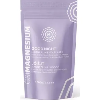Koupelová sůl ŐSIMAGNESIUM Hořčíkové vločky do koupele s levandulovým olejem 1000g