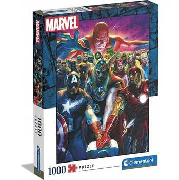 Puzzle CLEMENTONI PUZZLE 1000 dílků MARVEL AVENGERS