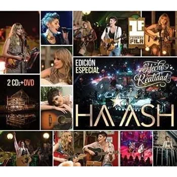 Zahraniční hudba 2CD/DVD Haash: Primera Fila: Hecho Realidad (Edición Deluxe) 2015 Special Edition