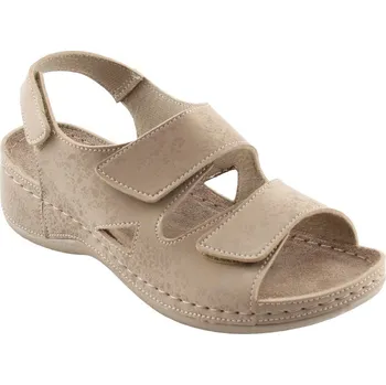 Dámská zdravotní obuv SANTÉ DS/433 Sandály dámské - béžová - 38