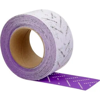 Brusný kotouč 737U 3M Cubitron II Hookit Clean Brusný list v roli, 70 mm x 12 m, děrovaný Zrnitost: 120+