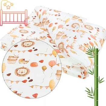 Povlečení Bocioland Bambusová deka 75x100 cm - Lev