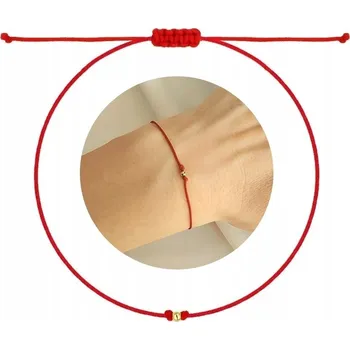 Náramek Zlatý náramek Ergold ryzost 585 s nastavitelnou délkou 27 cm - kolečko