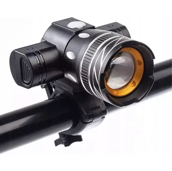 Cyklosvítilna Přední světlo na kolo s USB LED diodou 300 lm