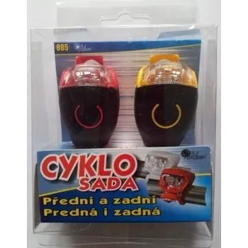 Svítilna KONNOC svítilna cyklo sada 2 LED S-885