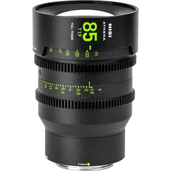 NiSi Cine Lens Athena Prime 85mm T1.9 E-Mount (Without Drop-in Filter)