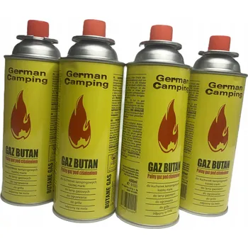 Plynová kartuše PLYNOVÁ NÁPLŇ KARTUŠE BOMBA ZÁSOBNÍK PLYNU 4 KS