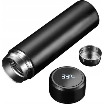 Termoska Termos na nápoje Rawe 0,5 l černý