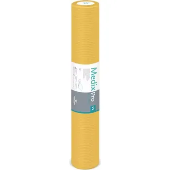 Prostěradlo MedixPro Nepromokavé prostěradlo 70cm x 40m s perforací žluté