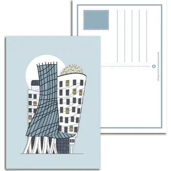 Pohlednice Praha Tančící dům