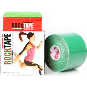 Tejpovací páska Kineziologický tejp RockTape 5cm x 5m zelený