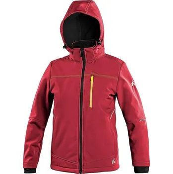 pracovní bunda CXS Bunda STRETCH, dětská, softshell, červená, vel. 150