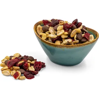 Sušená potravina Protein a Co Láskyplné objetí – směs ořechů, ovoce a čokolády 140 g