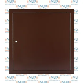 Revizní dvířka Revizní dvířka 500x500 mm hnědá uzamykatelná (500*500 mm revizní dvířka hnědá uzamykatelná)