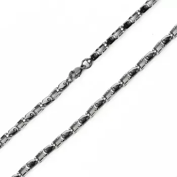 Náhrdelník Řetízek z chirurgické oceli Angular- 3 mm / 53 cm