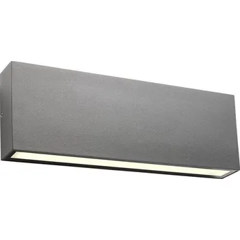 Nástěnné svítidlo REDO 90388 KAMAL exteriérové nástěnné svítidlo SMD LED 15W 1000lm 3000K IP54 antracit