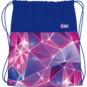 Školní sáček Sáček na přezůvky a cvičební úbor St.RIGHT - Neon Party, SO01, rozměry: 34 x 43 cm