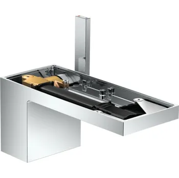 Vodovodní baterie AXOR MyEdition páková umyvadlová baterie 70 s odtokovou soupravou Push-Open bez destičky, chrom 47012000