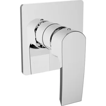 Vodovodní baterie Teorema Merida - Sprchová baterie pod omítku - komplet, chrom 8Q000