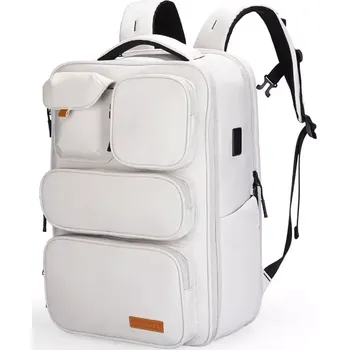 Městský batoh Mark Ryden cestovní batoh Ivory White s USB 19L