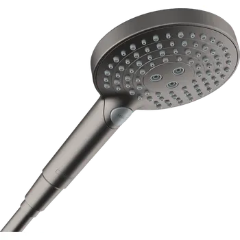 Sprchová hlavice Hansgrohe Raindance Select S Ruční sprcha 120 3jet PowderRain, kartáčovaný černý chrom 26014340