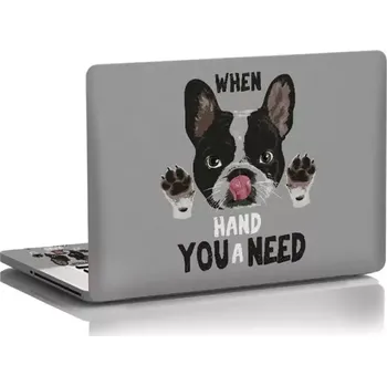 Huado fólie na notebook 12-15.6" Bostonský teriér