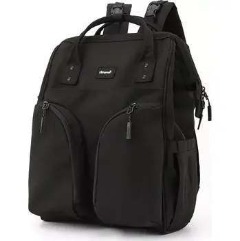Městský batoh Himawari batoh na kočárek Mummy Bag Hook Černý 20L