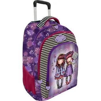 Školní batoh Batoh na kolečkách Santoro London - The Duet, Rozměry: 34 x 45 x 18cm