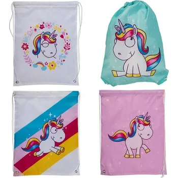 Školní sáček Sáček na přezůvky - Jednorožec