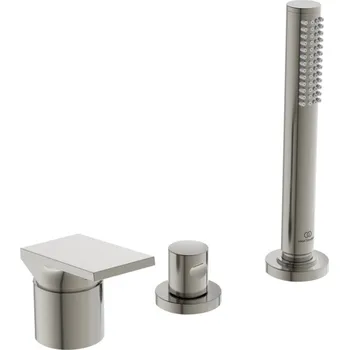 Ideal Standard Extra - Vanová baterie 3-otvorová, ušlechtilá ocel BD517GN