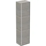 Ideal Standard Connect Air - Vysoká skříňka 1600 mm, reverzibilní dvířka, šedý dub E0832PS