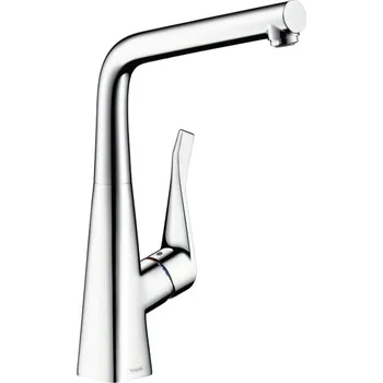 Vodovodní baterie Hansgrohe Metris M71 Kuchyňská páková baterie 320, instalace před okno, 1jet, chrom 14823000