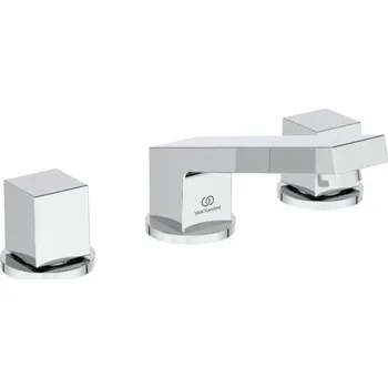 Vodovodní baterie Ideal Standard Extra - Umyvadlová 3-otvorová baterie s odtokovou garniturou, chrom BD508AA