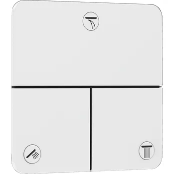Hansgrohe ShowerSelect Comfort Q Ventil pod omítku pro 3 spotřebiče, matná bílá 15587700