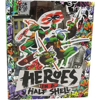 Pořadač 4-kroužkový A4 Želvy Ninja