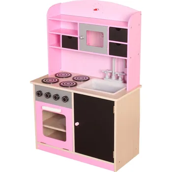 Dětská kuchyňka Dřevěná kuchyňka 60 x 30 x 90 cm