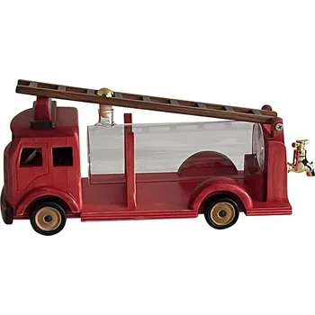 Dřevěné hasičské auto s cisternou 500 ml