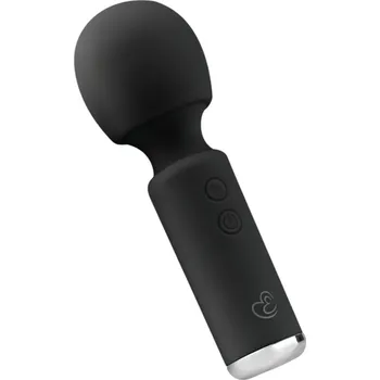 Vibrátor Easytoys Wonder Wand - akumulátorová mini masážní vibrátorová hůlka (černá)