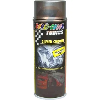 Barva ve spreji Motip Dupli-Color Silver Chrome Spray 150 ml